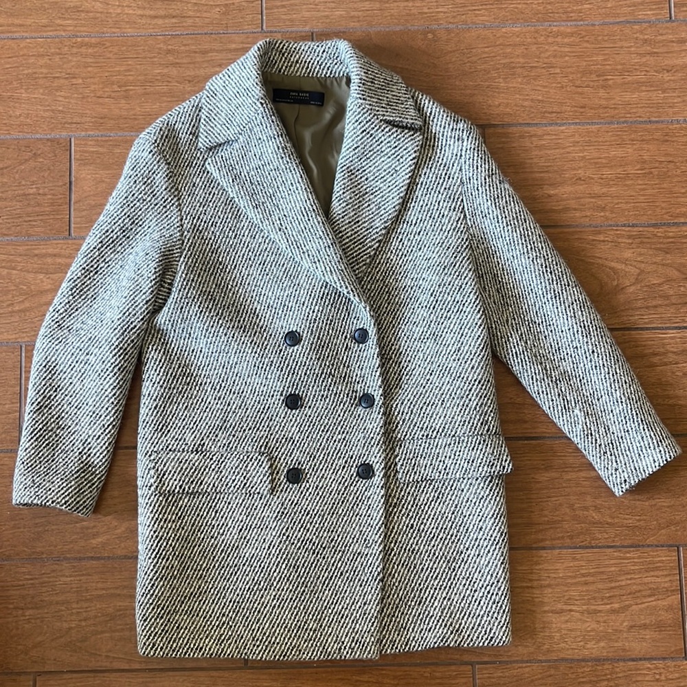 ZARA Double Breasted Trench Coat